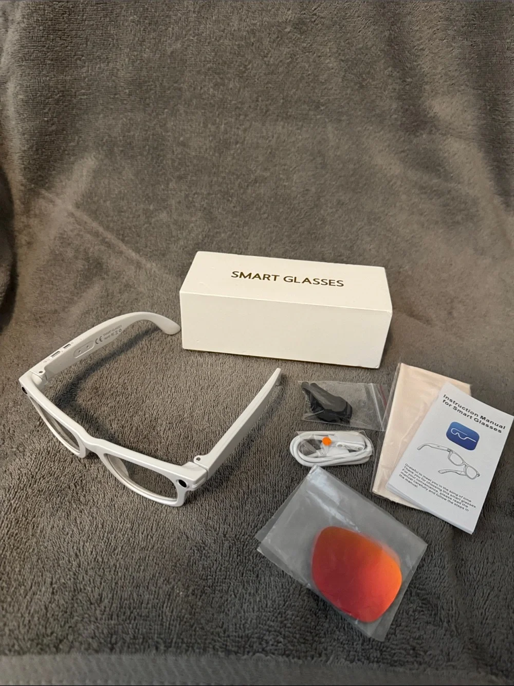 Smart Glasses - White Smart Glasses by